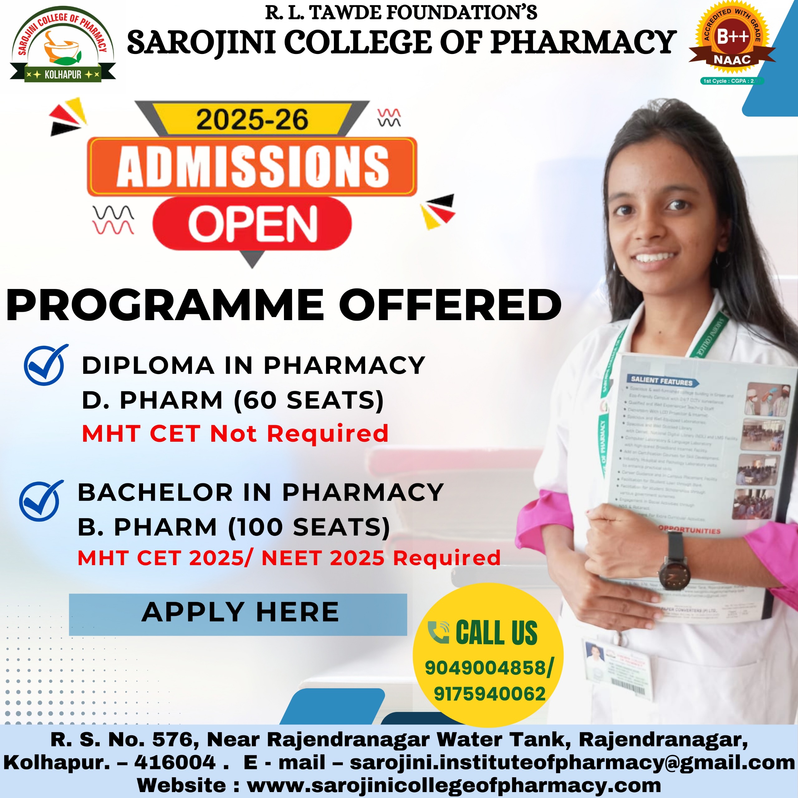 Admission Open